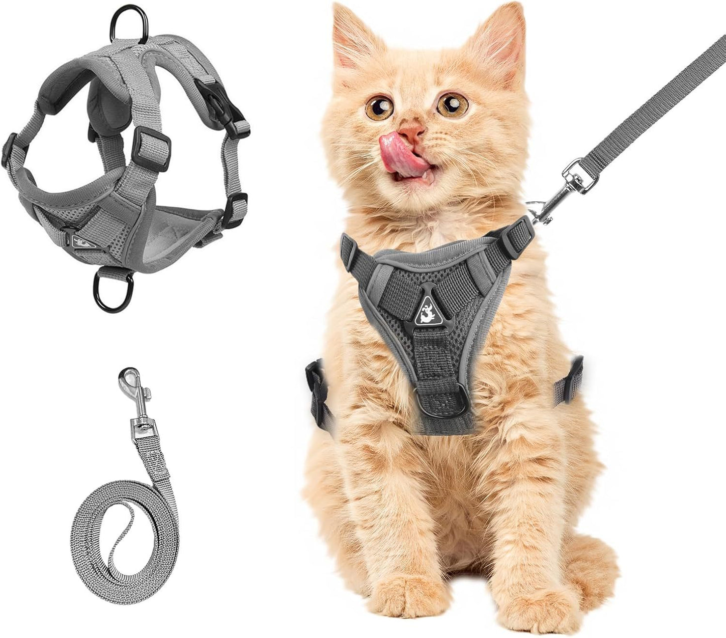 Reflective Cat Harness And Leash