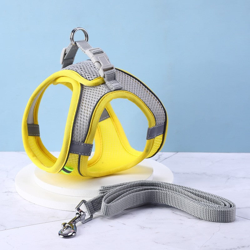 Reflective Dog Harness and leash