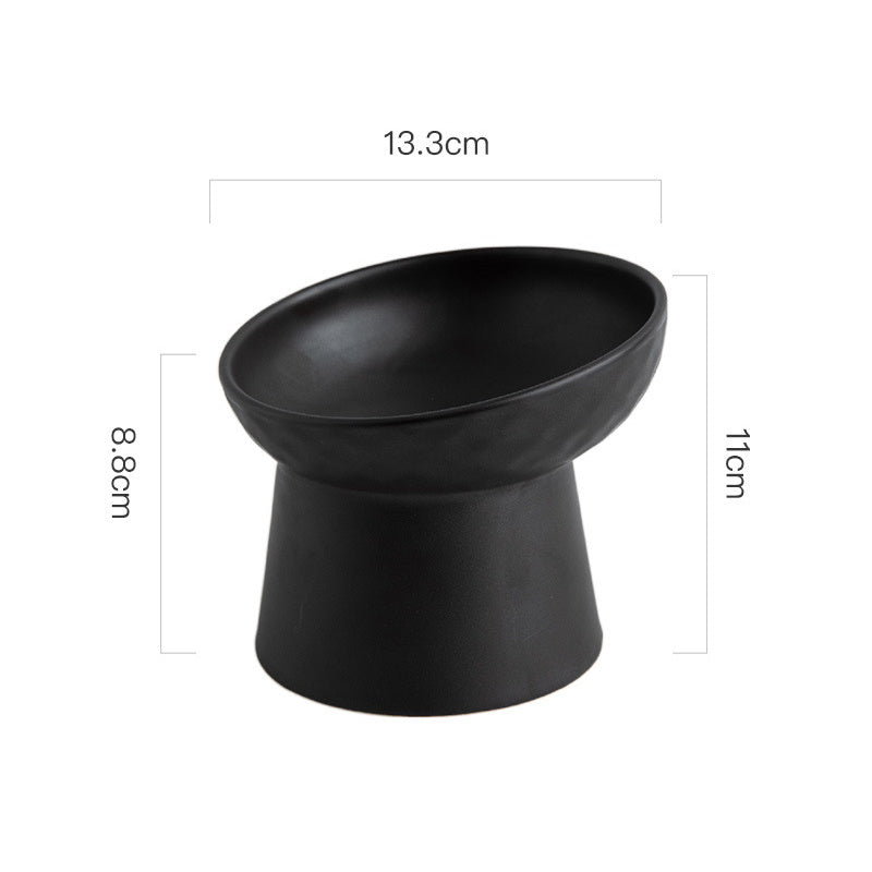 Oblique Cat Bowl