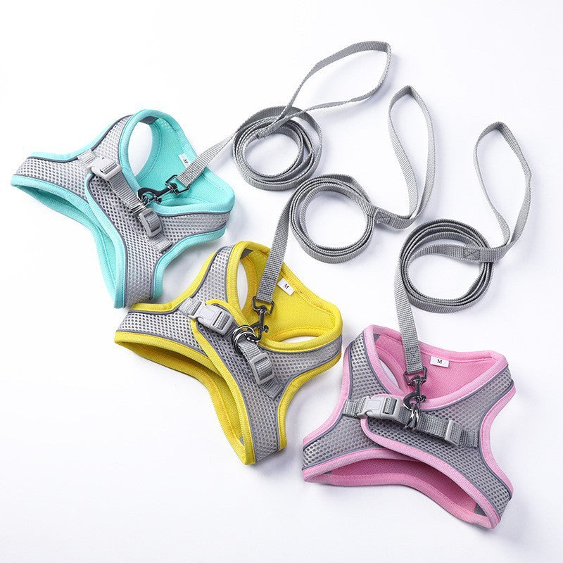 Reflective Dog Harness and leash