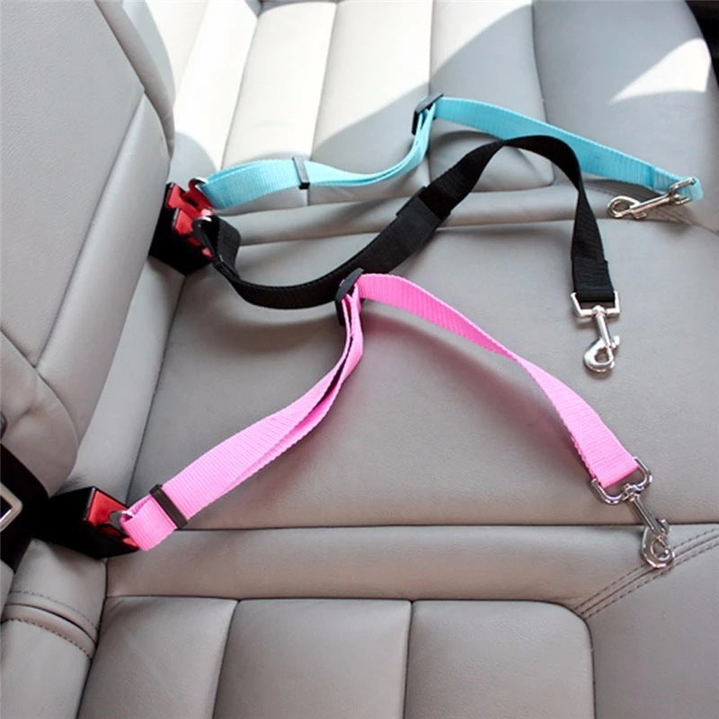 Adjustable Cat / Dog Car Seat Belt for Harnesses