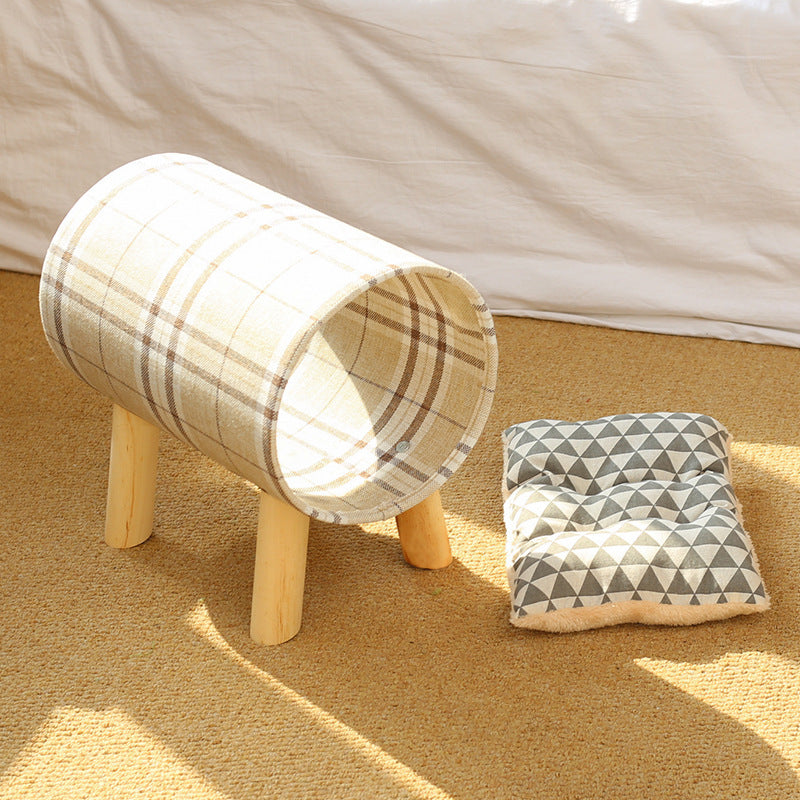 Cylindrical Cat Nest