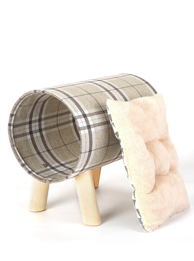 Cylindrical Cat Nest