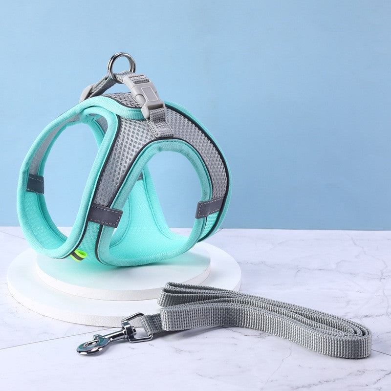 Reflective Dog  Harness and leash