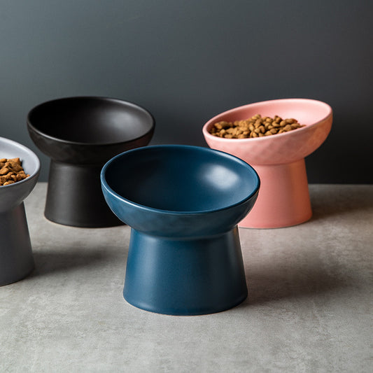 Oblique Cat Bowl