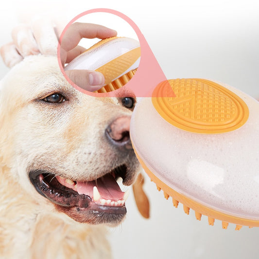 Dog Massaging Bath Brush