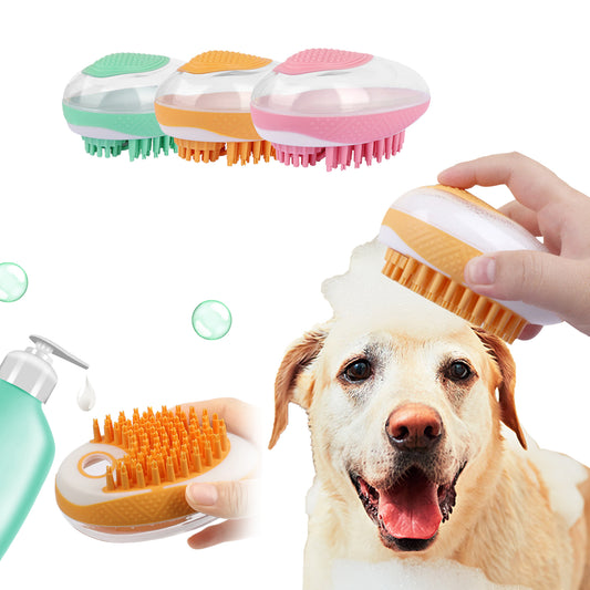 Dog Massaging Bath Brush