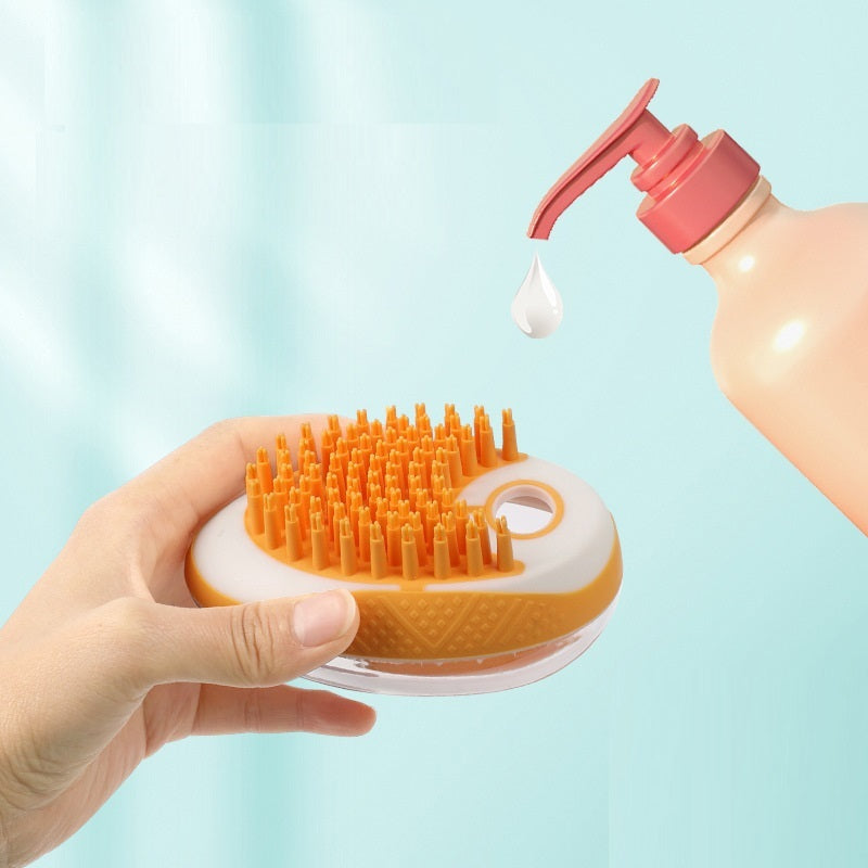 Dog Massaging Bath Brush