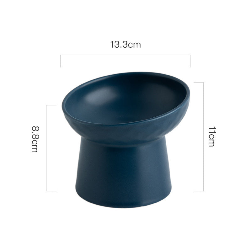 Oblique Cat Bowl